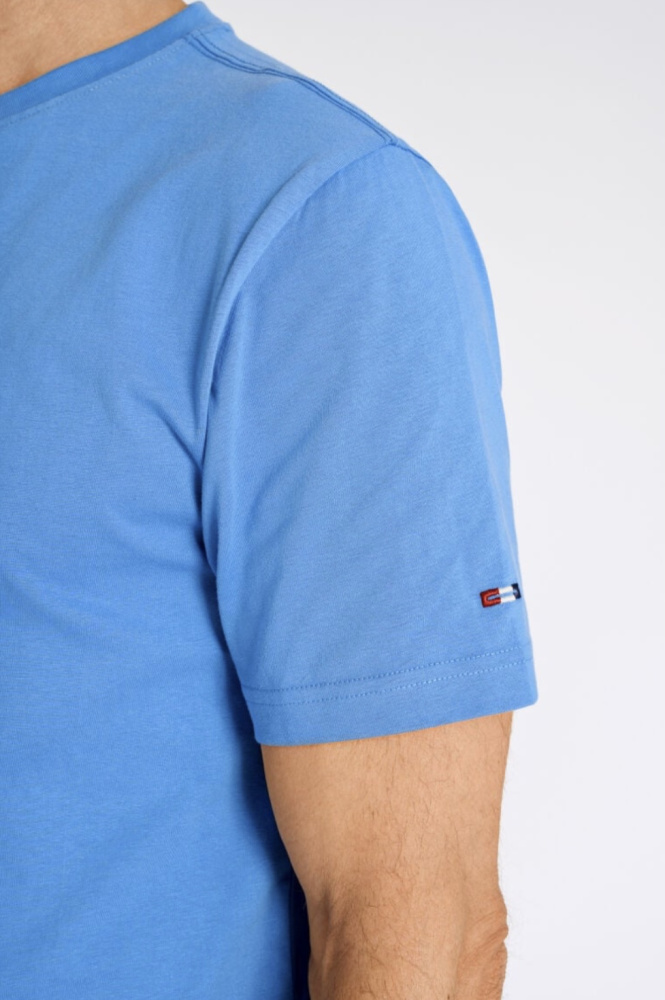 Hovedbilde Bison O-neck Tee 80-400130 - Clear Blue