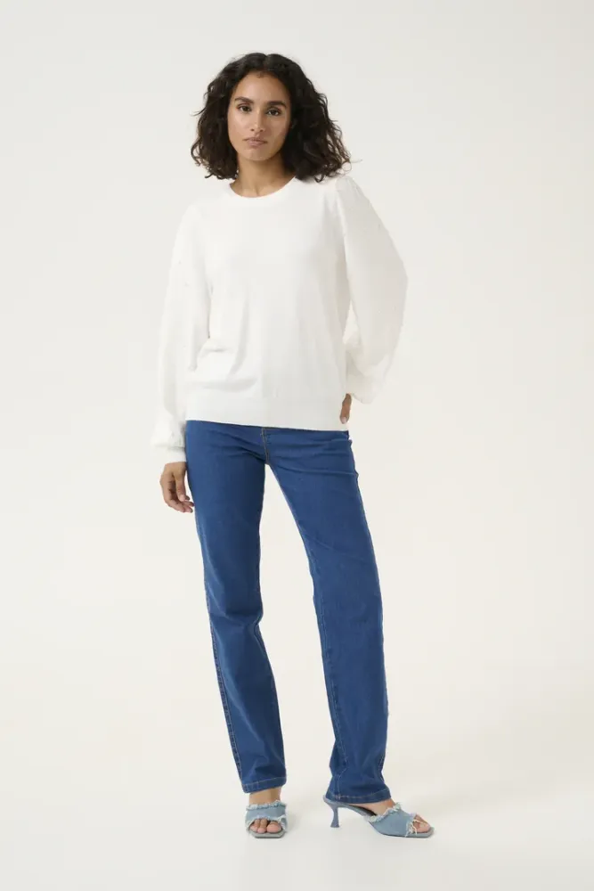 Hovedbilde KAKaren Pullover 10509470 - Chalk 110602
