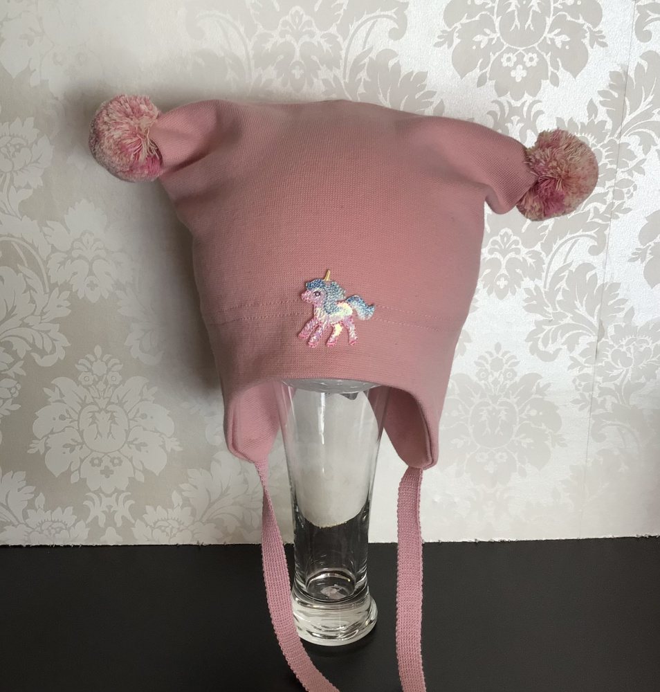 Hovedbilde KIVAT Knytelue 346L - Enhjørning/Rosa 19