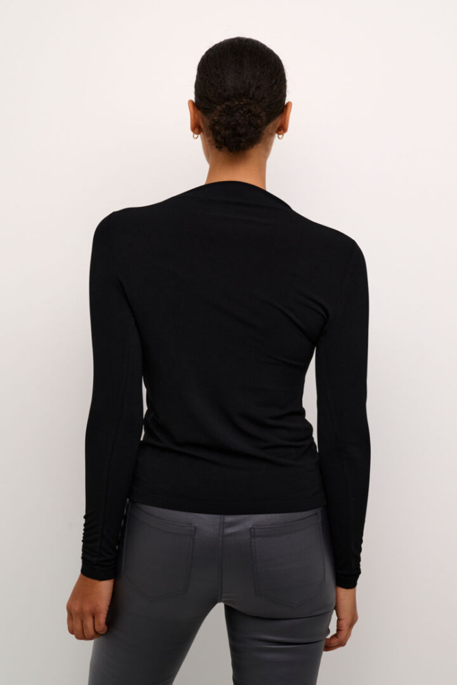 Hovedbilde KAAida Jersey Blouse 10508885 - Black Deep 100121