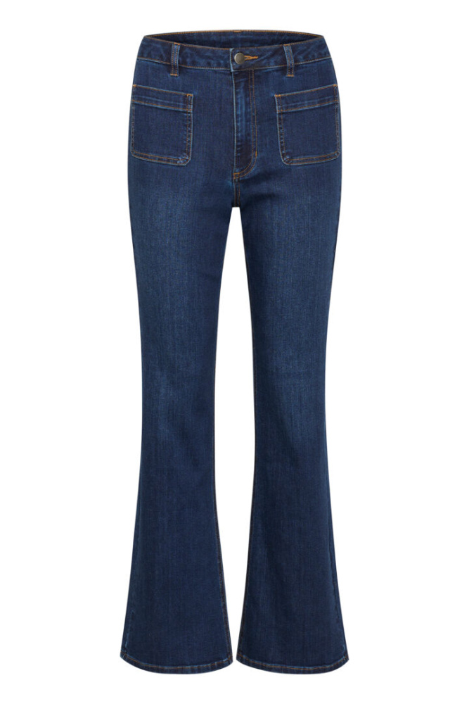 Hovedbilde KASinem Flared Jeans 10508464 - Dark Blue Denim 100316