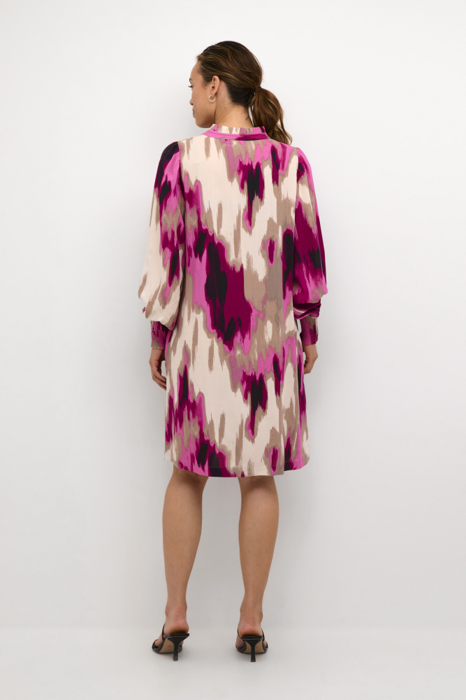 Hovedbilde KABeathe Short Dress 10508899 - Pink Abstract 106682
