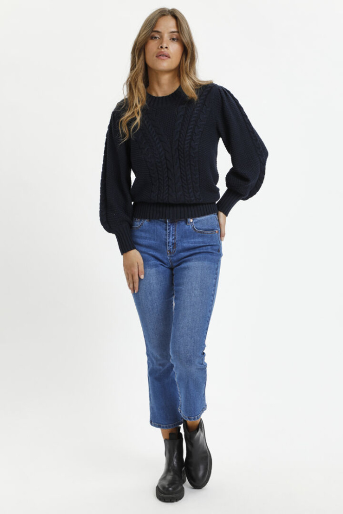Hovedbilde KASinem Jeans Cropped 10506133 - Medium Blue Denim 102272