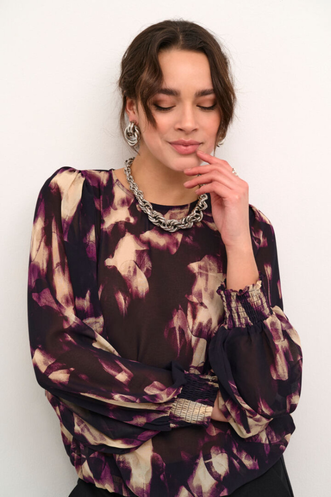 Hovedbilde Kaaska Blouse 10509238 - Purple Blurry