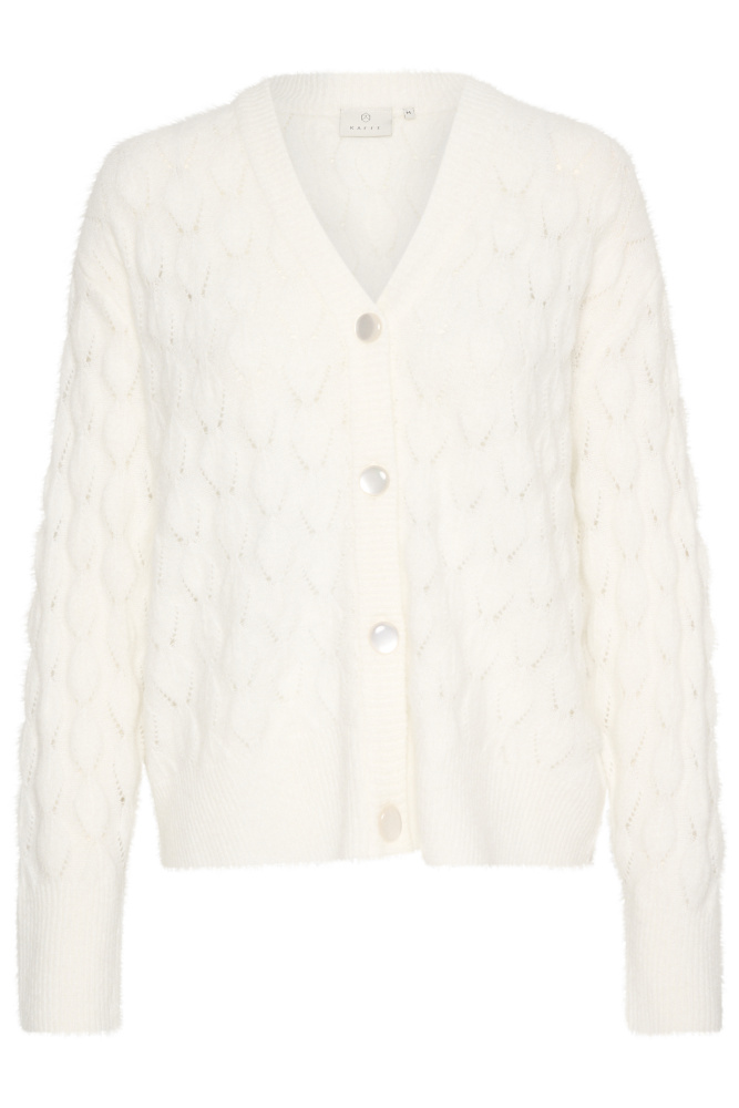 Hovedbilde KAMalene Cardigan 10508764 - Chalk Melange 1106021