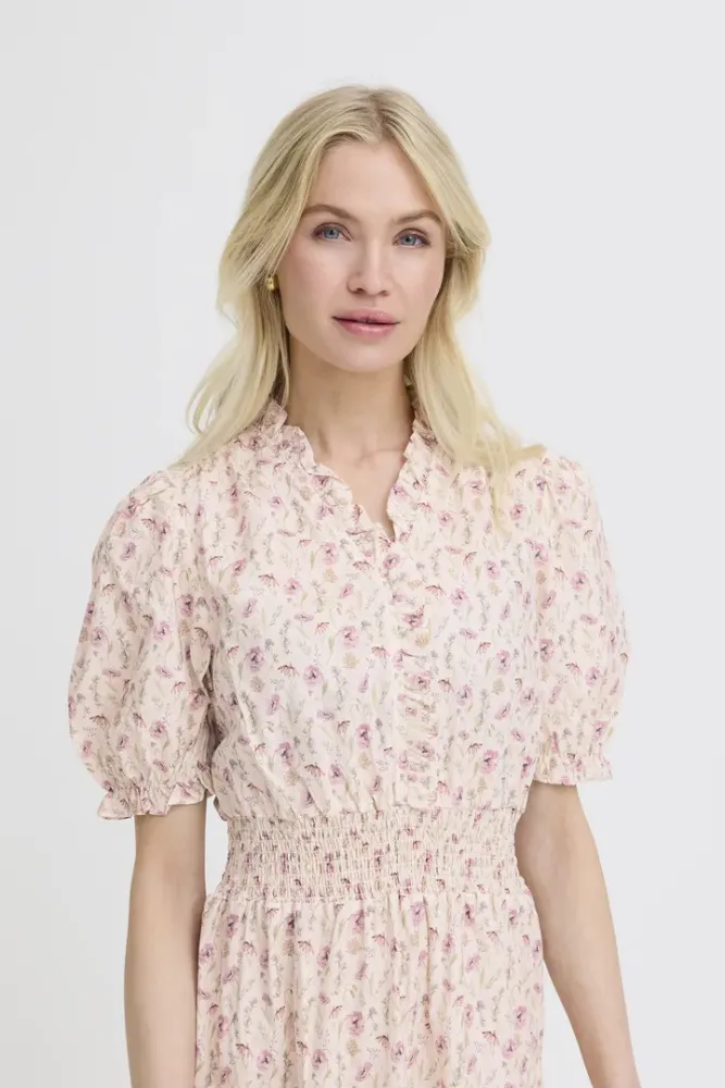 Hovedbilde BYIuania Long Dress 20819252 - Pink Wildflower 900009886