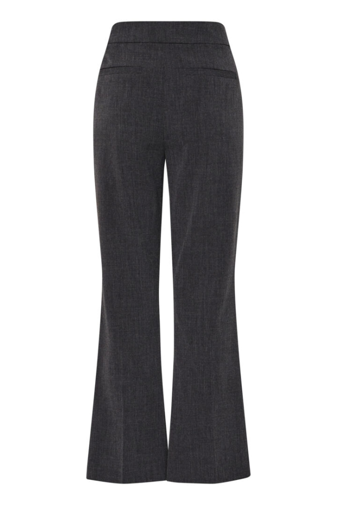 Hovedbilde BYDanta Flare Pants 20815156 - Black Melange 200452