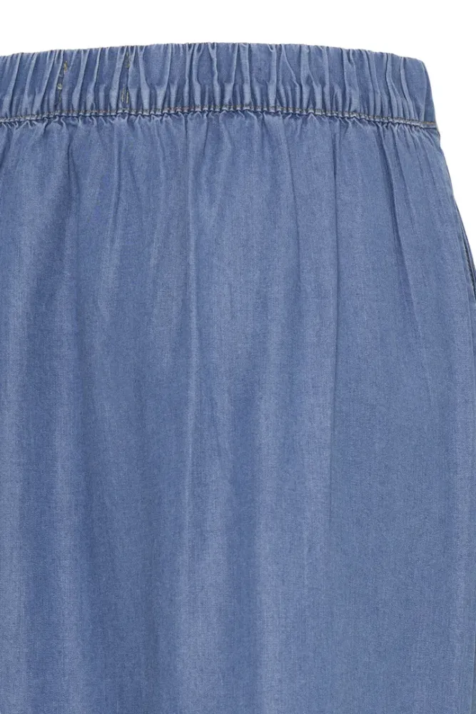 Hovedbilde BYKosmo Skirt 20819402 - Mid Blue Denim 200461