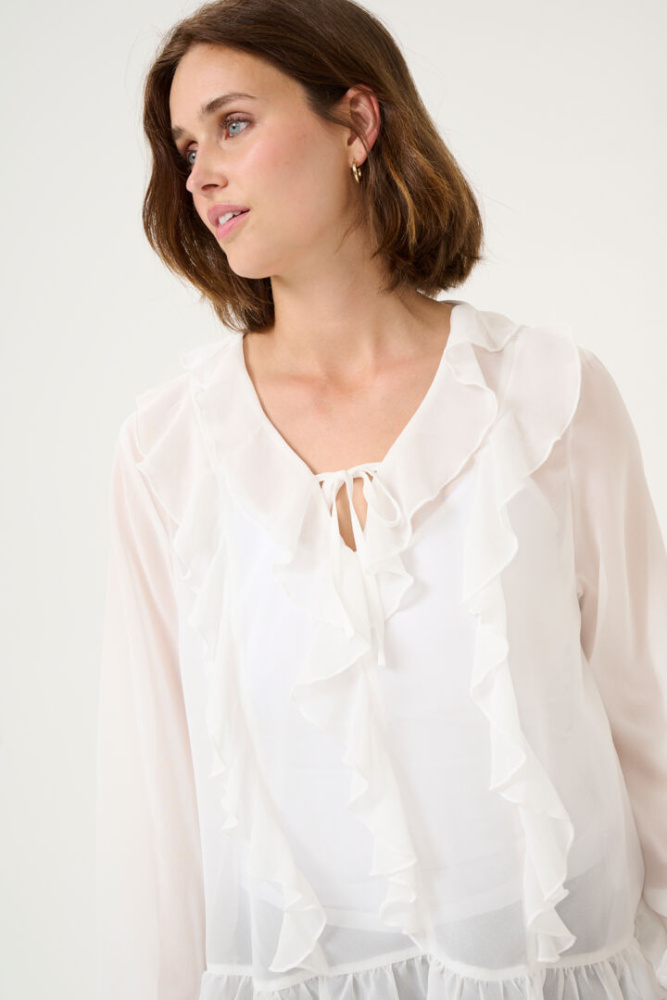Hovedbilde KANinna Blouse 10509268 - Chalk 106482