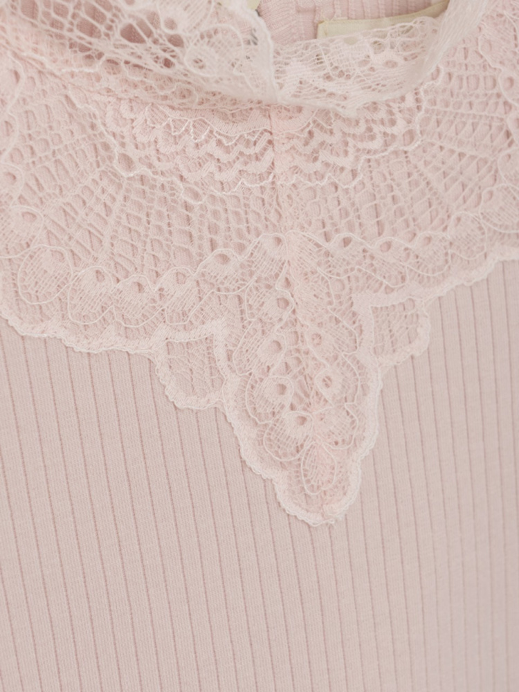Hovedbilde Creamie Lace Top 822872 - Lotus Pink