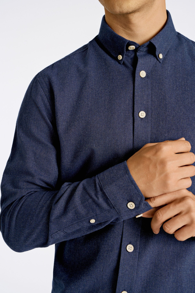 Hovedbilde LINDBERGH Brushed Shirt 30-203634 - Navy Melange