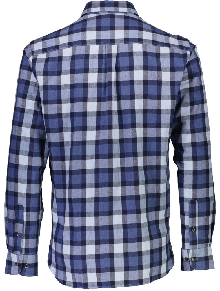 Hovedbilde JACK´S Checked Brushed Shirt 3-210116 - Blue