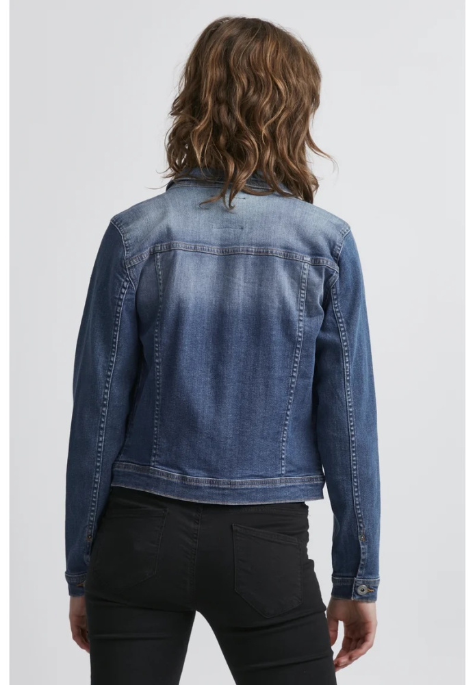 Hovedbilde IHStampe Jacket 20111235 - Medium Blue Wash 19037