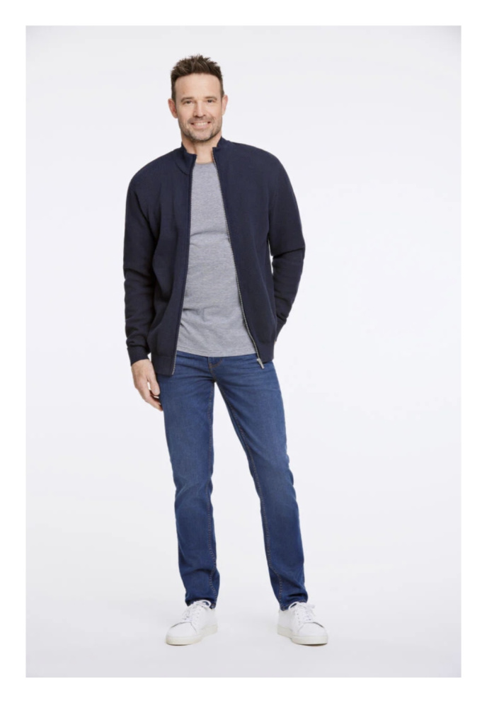 Hovedbilde Jack`s Zip Through Knit 3-831055A - Navy