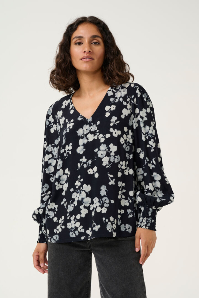 Hovedbilde KAAlice Blouse 10509405 - Marine Flower