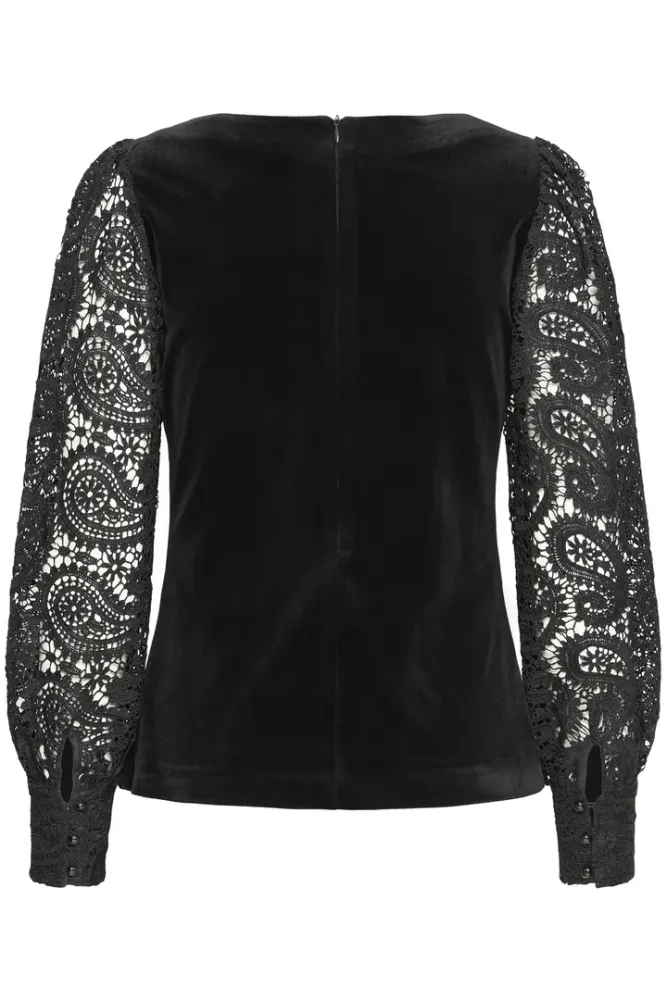 Hovedbilde BYSOLVELVET BLOUSE 20818577 - 194008