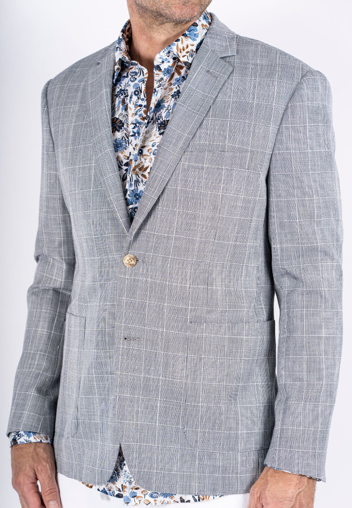 Hovedbilde Pre End Rolf Shirt 31-100542 - White/Naval Blue 7115
