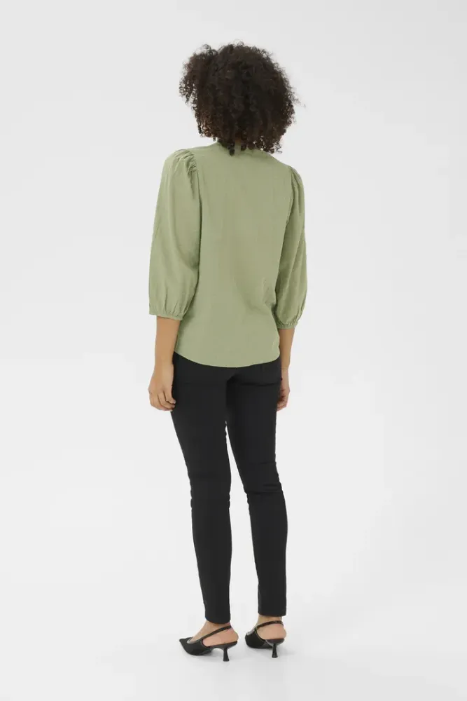 Hovedbilde KAJollia Blouse 10508453 - Oil Green 170115