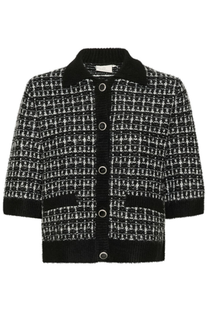 Hovedbilde KABirte Knit Cardigan 10509420 - Black/Turtledove 106817