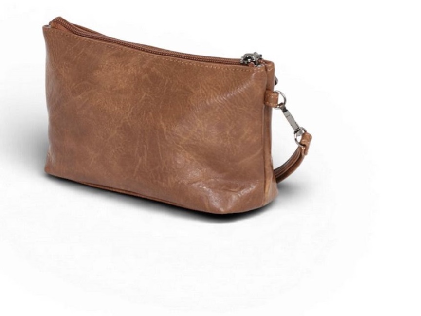 Hovedbilde Giulia Pieralli Classic toiletbag small 2033 - cognac
