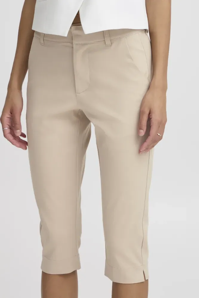 Hovedbilde BYDixi Capri Pants 20817288 - Humus 151304