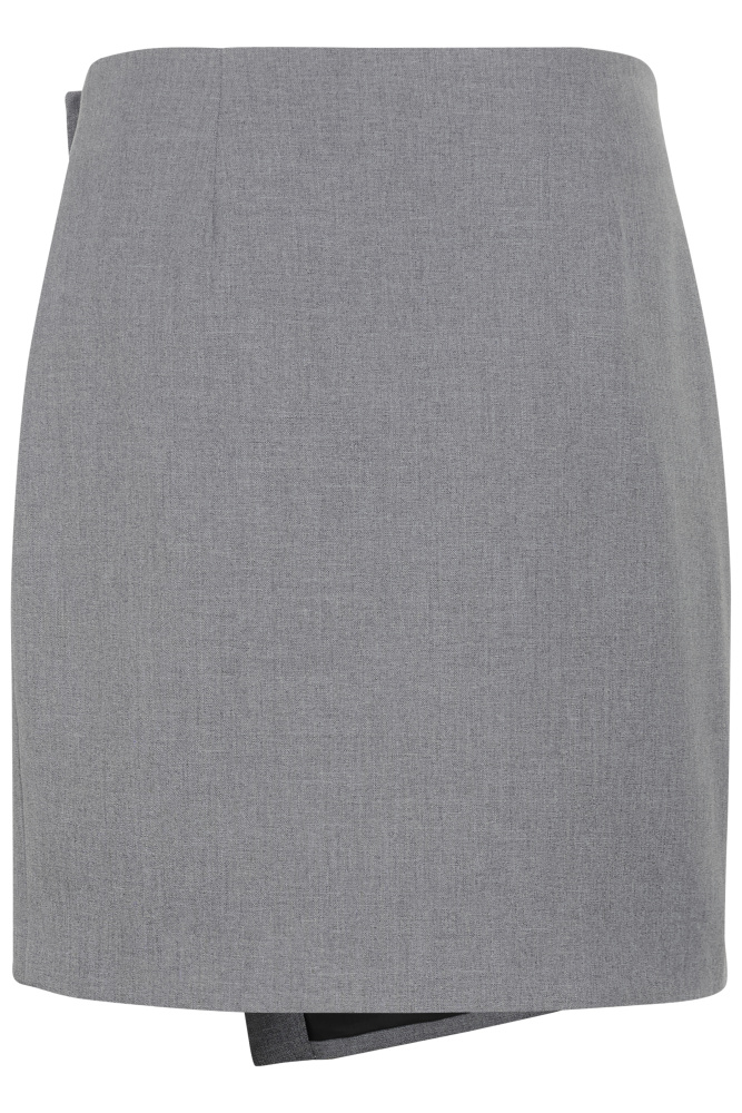 Hovedbilde KAEden Wrap Skirt 10508821 - Grey Melange 100123