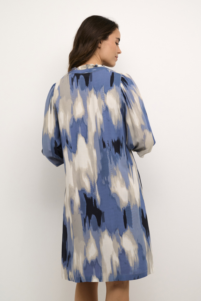 Hovedbilde KABeathe Short Dress 10508899 - Blue Abstract 106180