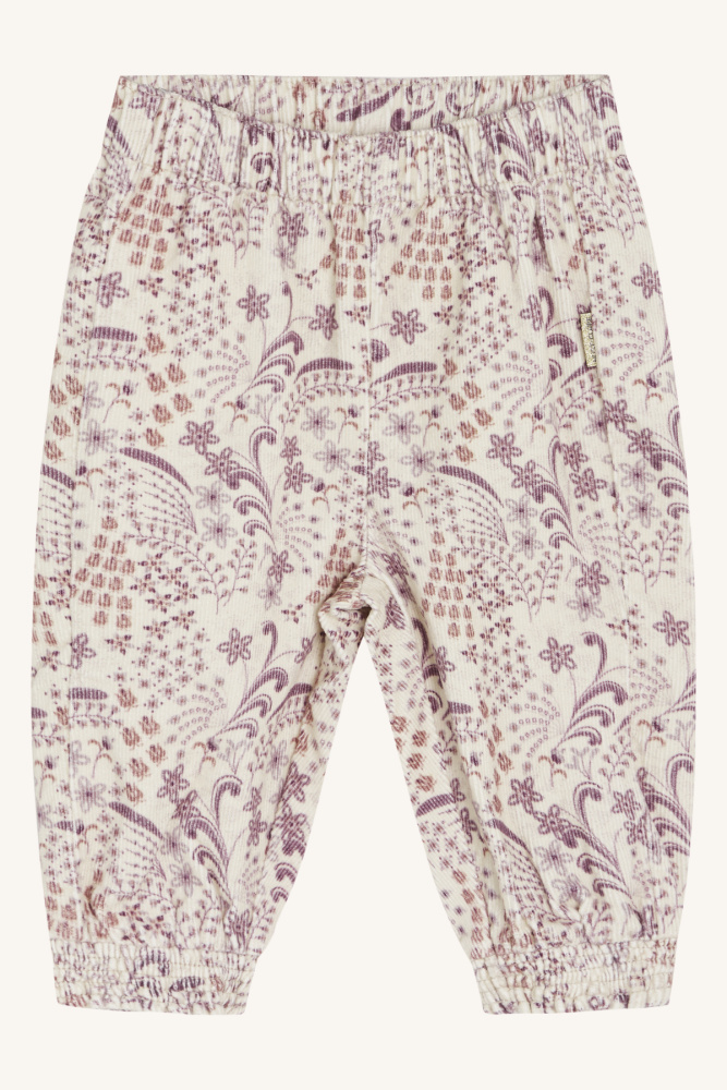 Hovedbilde H&C Trine Pants 19134165 - Oat Milk/Dark Plum 4511