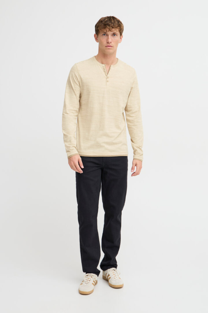 Hovedbilde Blend Bhjeff Jumper 20718006 - Bleached Sand 131008