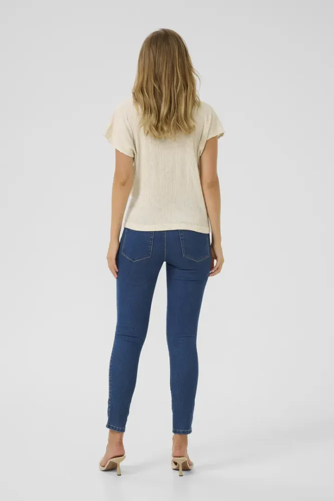 Bilde av Kaffe Gitte Blouse 10509973 - Feather Grey Melange - 1513051