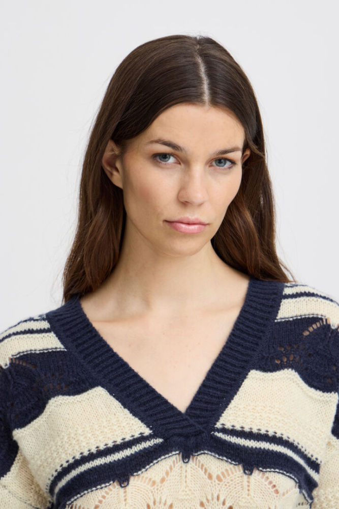 Hovedbilde IHAstra Knit Sweater 20122033 - Total Eclipse 201164