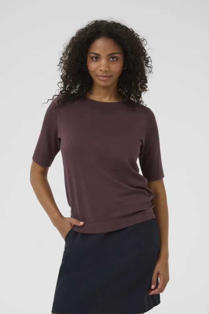 Hovedbilde KALizza Boat Neck Pullover 10510252 - Fudge 191619