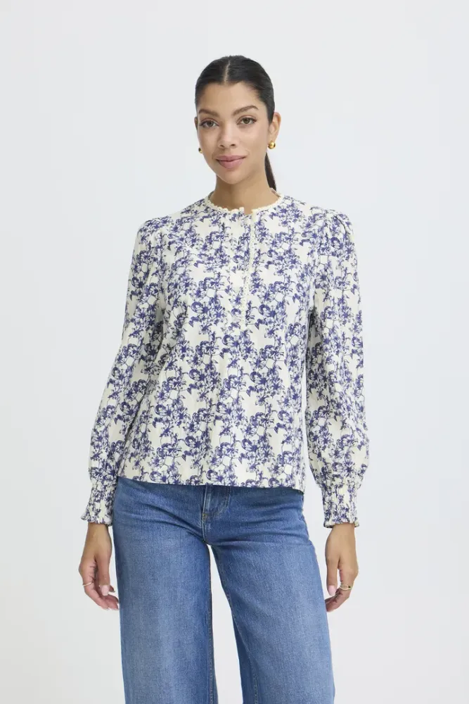 Hovedbilde BY Jessie Blouse 20818814 - Spring Blue 900006604