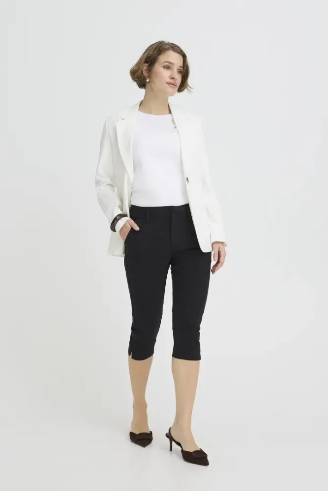 Hovedbilde BYDixi Capri Pants 20817288 - Black 200451