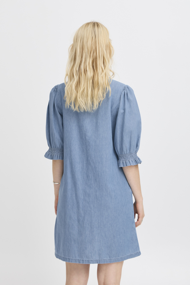 Hovedbilde IHANCEY Dress 20121053 - Blue denim 200751