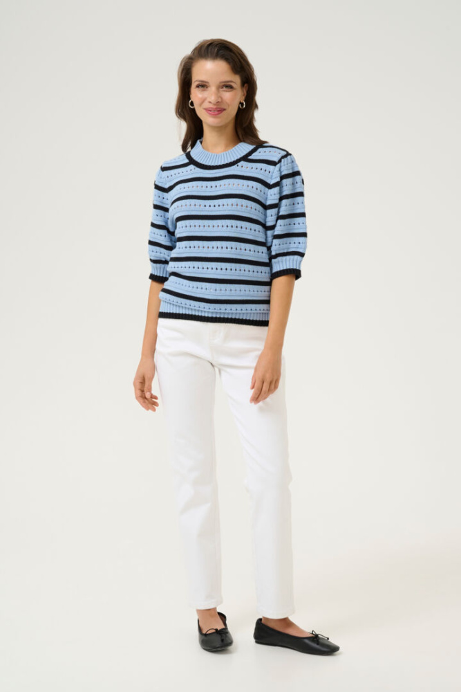 Hovedbilde KAEvelyn Knit Pullover 10509640 - Soft Chambray 107102