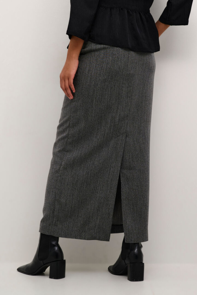 Hovedbilde KAJosie Skirt 10509029 - Grey Melange 100123