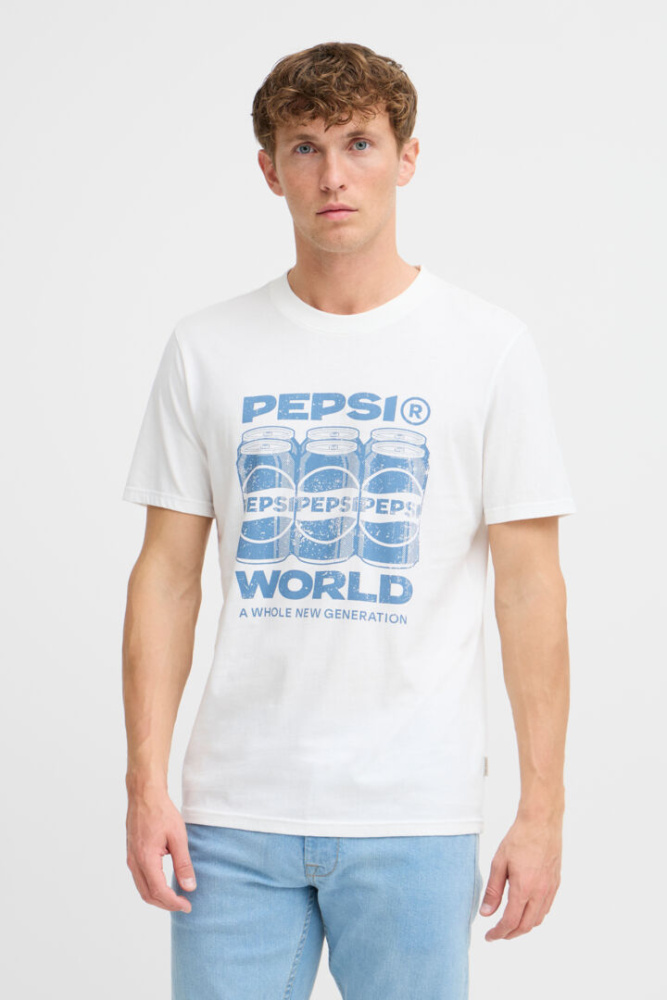 Hovedbilde Blend Pepsi Tee 20718043 - Snow White 110602