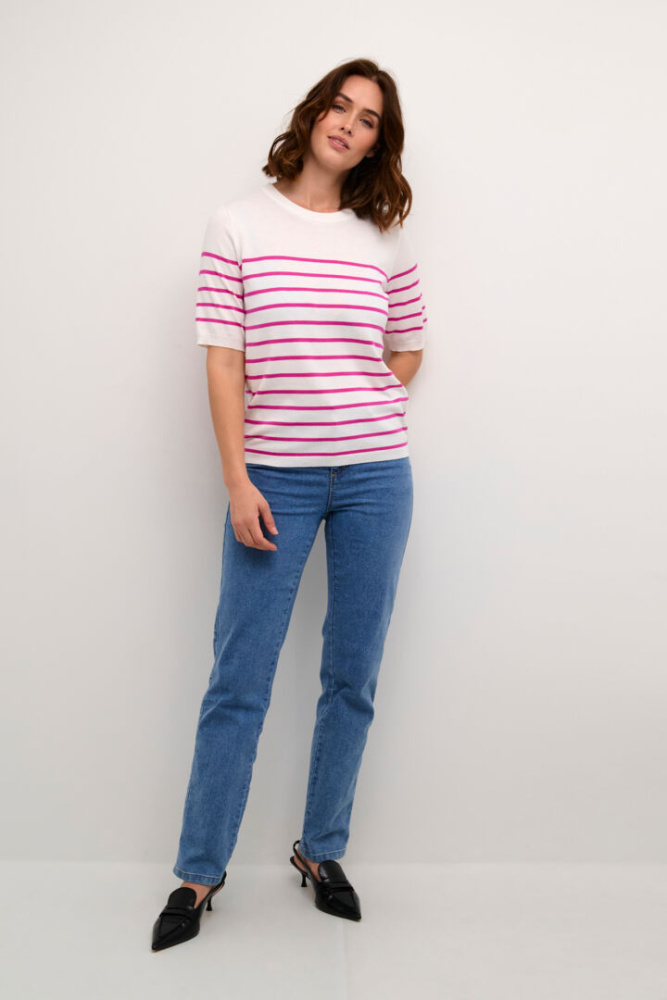 Hovedbilde KALizza O-neck Pullover 10508445 - 106265 chalk/rose