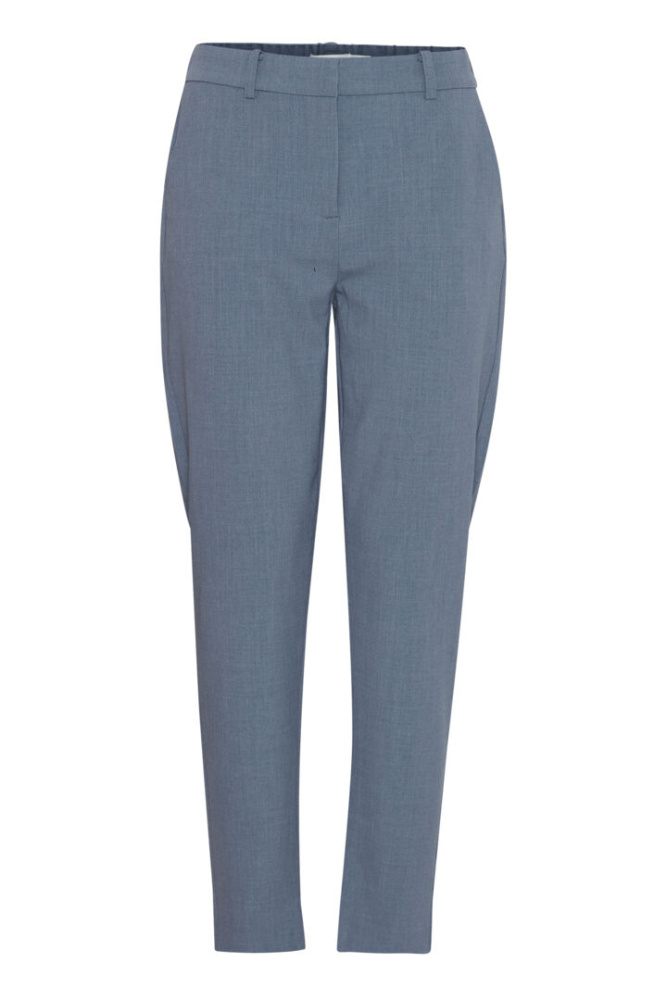 Hovedbilde ByDanta Pants Cropped 20803141 - True Navy Melange 1940301
