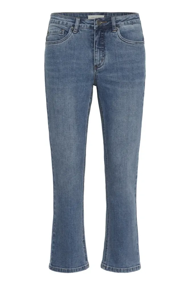 Hovedbilde KARiver Cropped Jeans 10511088 - Medium Blue 102272