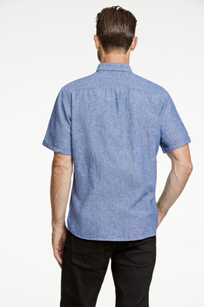 Hovedbilde JACK`S Cotton/linen Shirt 3-210075 - Navy