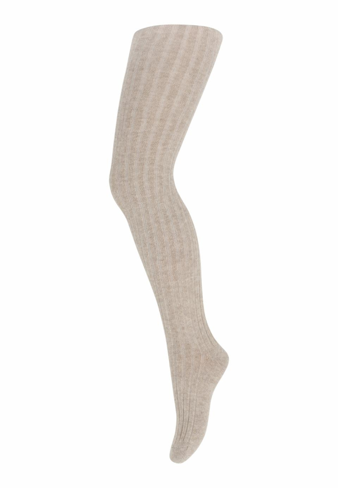 Hovedbilde MP Strømpebukse 130 - Beige Melange 108