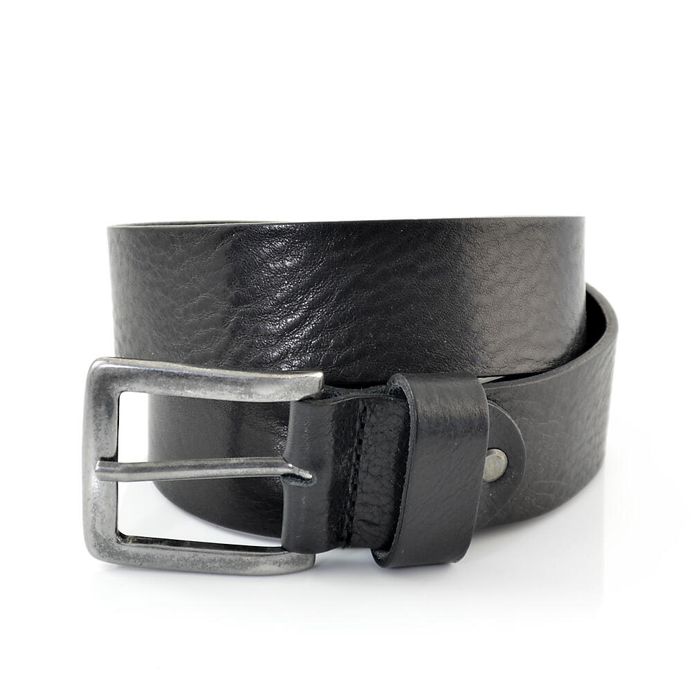 Hovedbilde SANTI Jeansbelte Skinn - Sort 341390