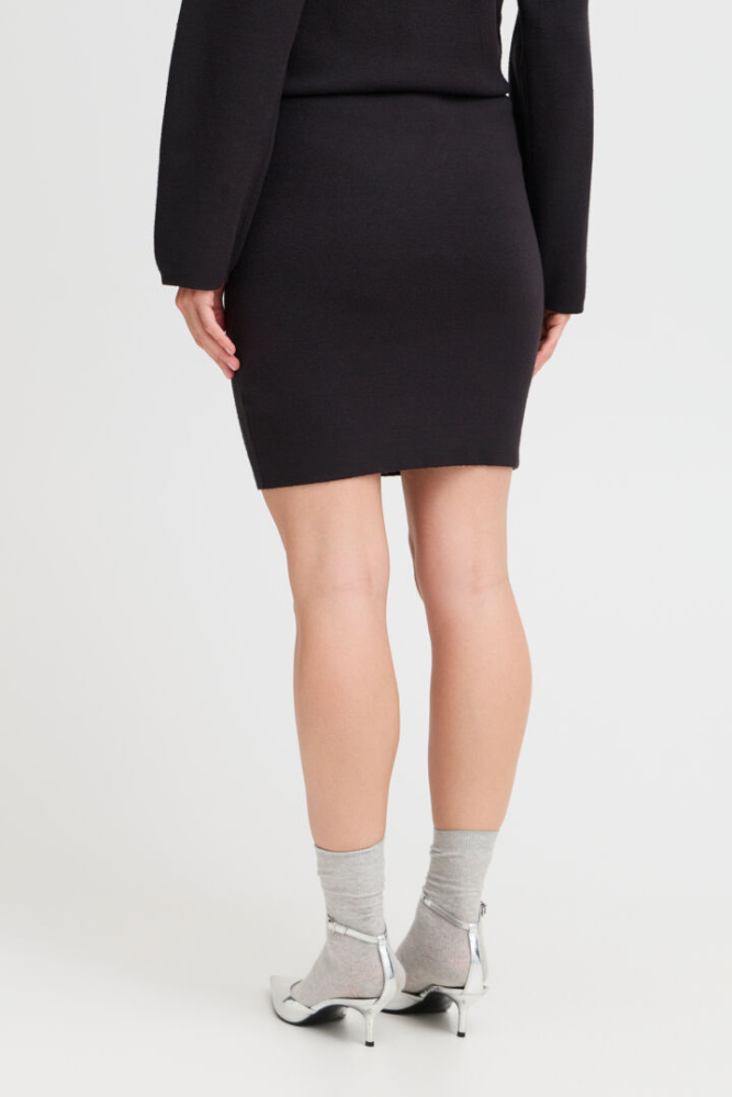 Hovedbilde BYOtari Knit Skirt 20815630 - Black 200451