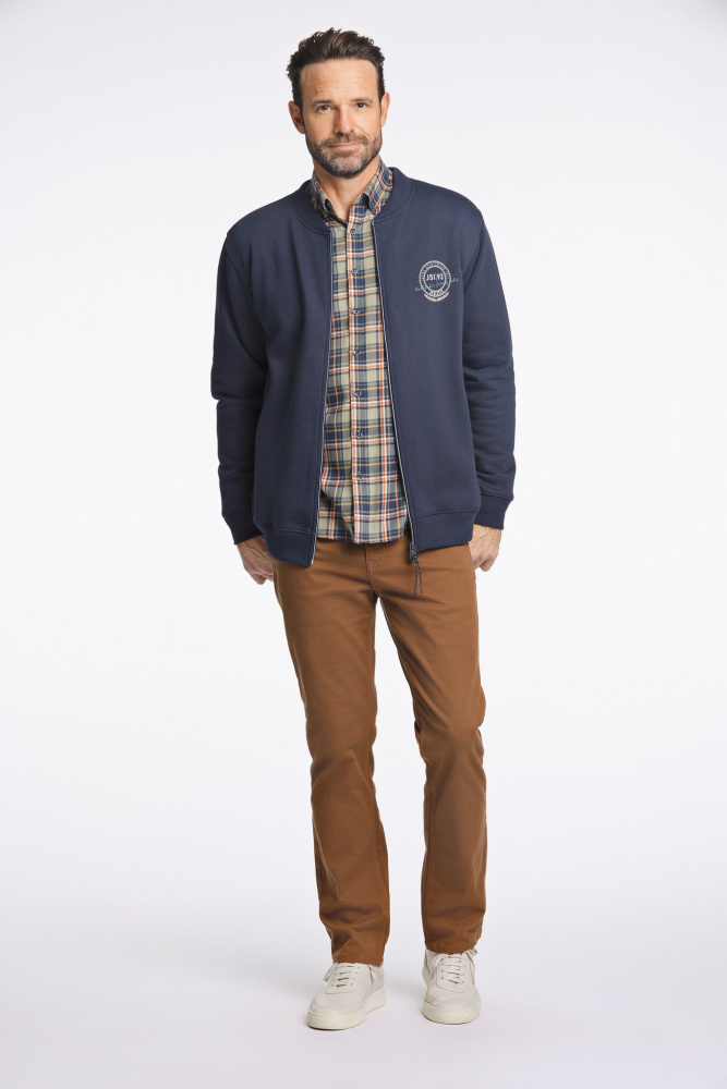 Hovedbilde Jacks Cardigan W. Baseball Collar 3-700039 - Navy