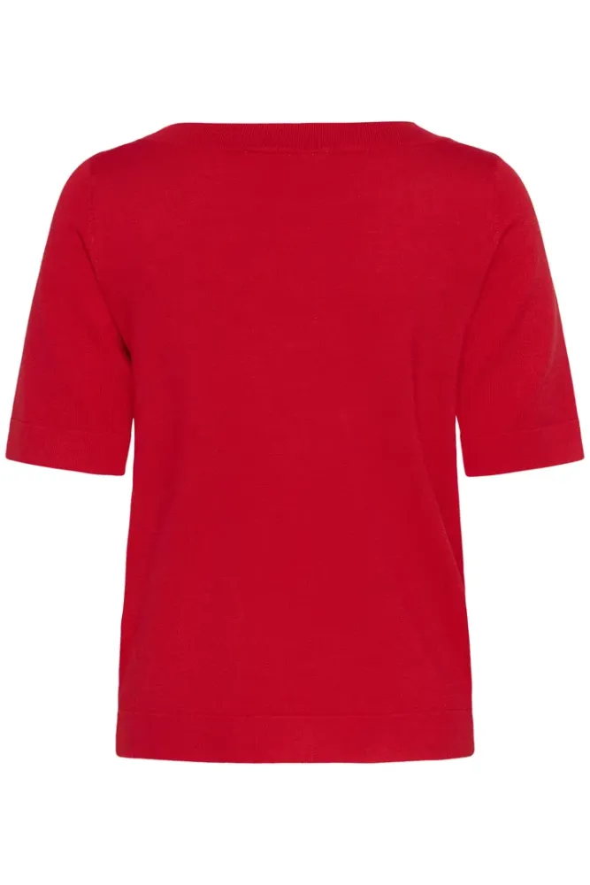 Hovedbilde KALizza Boat Neck Pullover 10510252 - True Red 191664