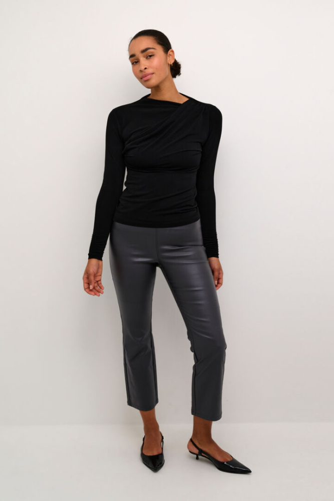 Hovedbilde KAAida Jersey Blouse 10508885 - Black Deep 100121