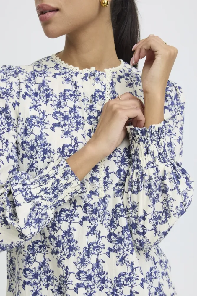 Hovedbilde BY Jessie Blouse 20818814 - Spring Blue 900006604