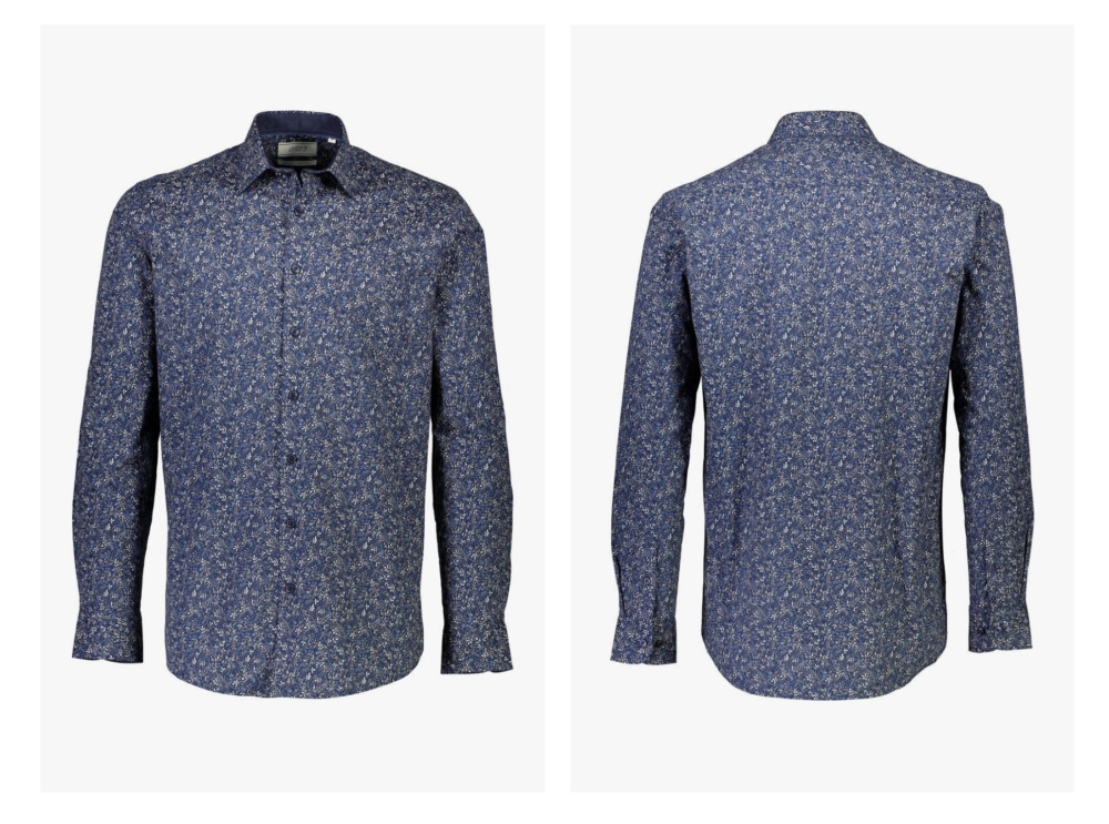 Hovedbilde Jack`s Shirt 3-220234 - Blue/Grey Leafs
